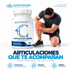 Cartílago de Tiburón con Vitamina C 500g | Elyon Natural, imagen 4