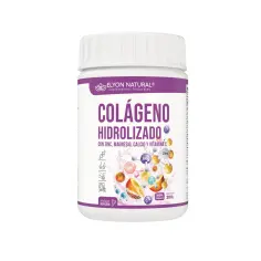 Colágeno Hidrolizado + Calcio, Zinc, Magnesio y Vitamina C 200g – Fortalece Huesos, Articulaciones y Piel | Elyon Natural, imagen 1