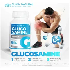 Glucosamine Complex en Cápsulas – Suplemento de Glucosamina para Articulaciones Sanas, imagen 4