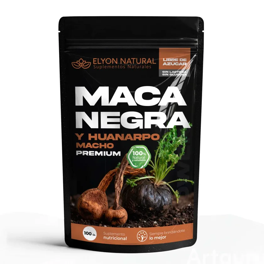 Maca Negra + Huanarpo Macho