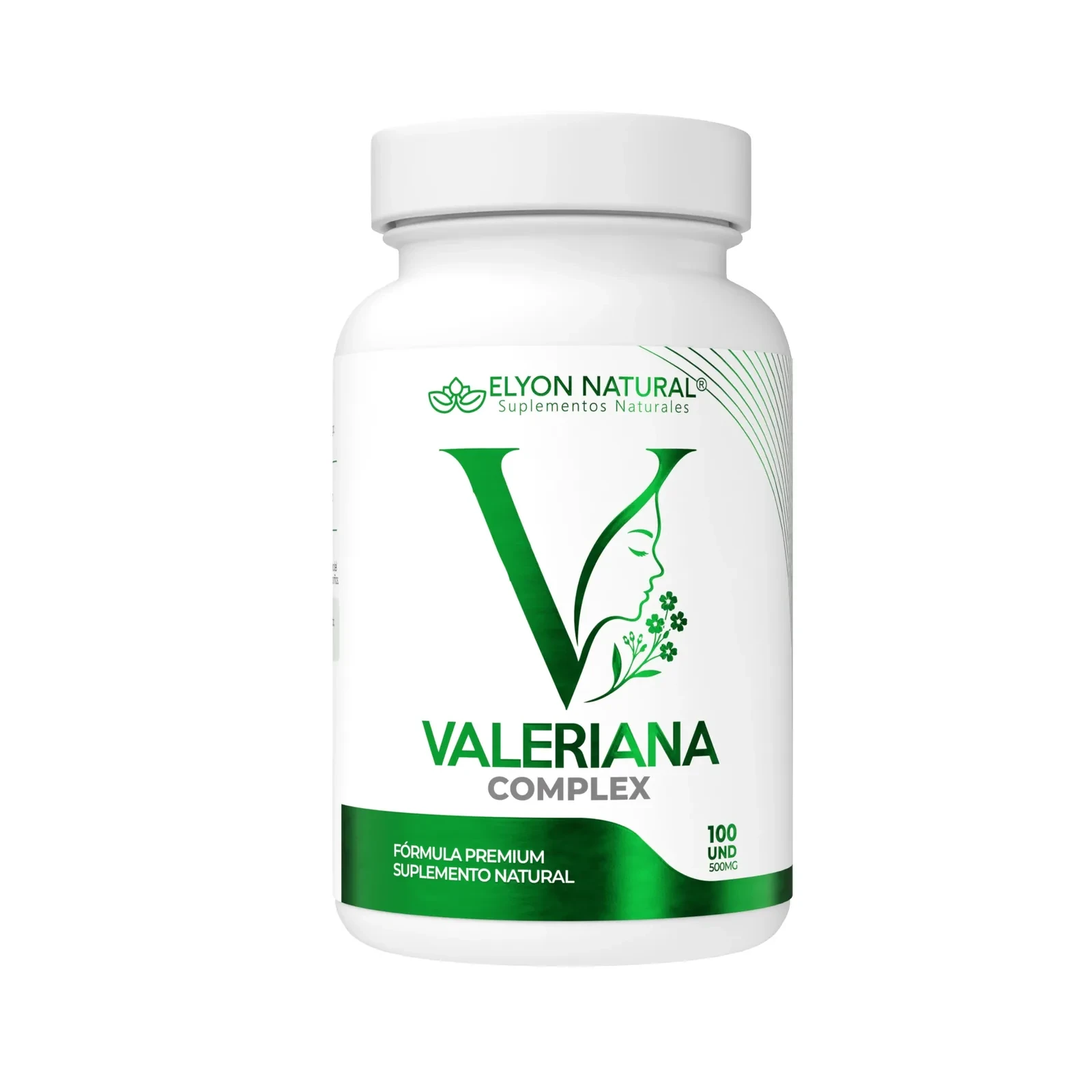 Valeriana Complex x 100 Cápsulas | Elyon Natural Perú, imagen 1