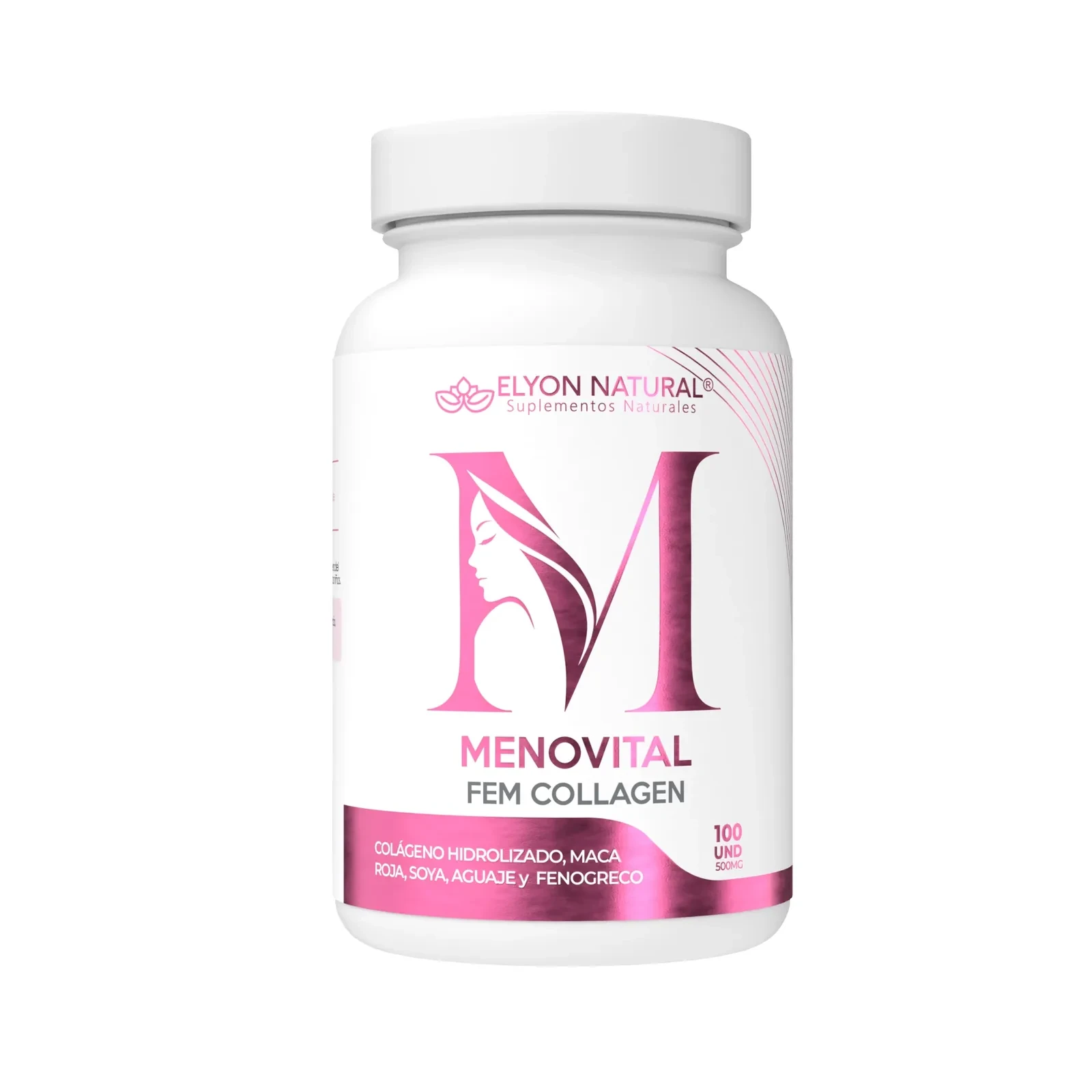 Menovital Fem Collagen | Alivio Natural Menopausia y Sofocos | 100 Cápsulas, imagen 1