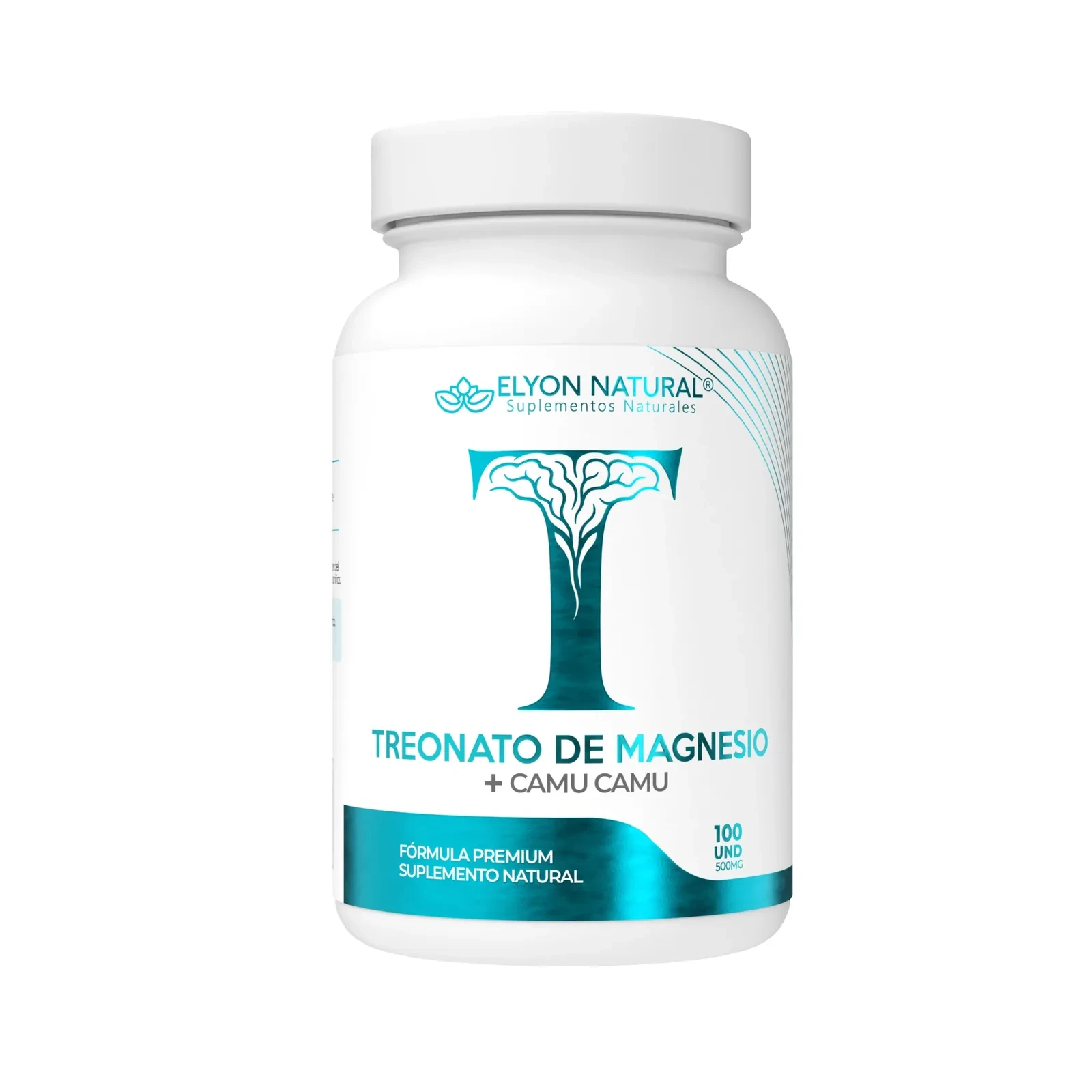 Treonato de Magnesio + Camu  Camu x 100 Cápsulas, imagen 1
