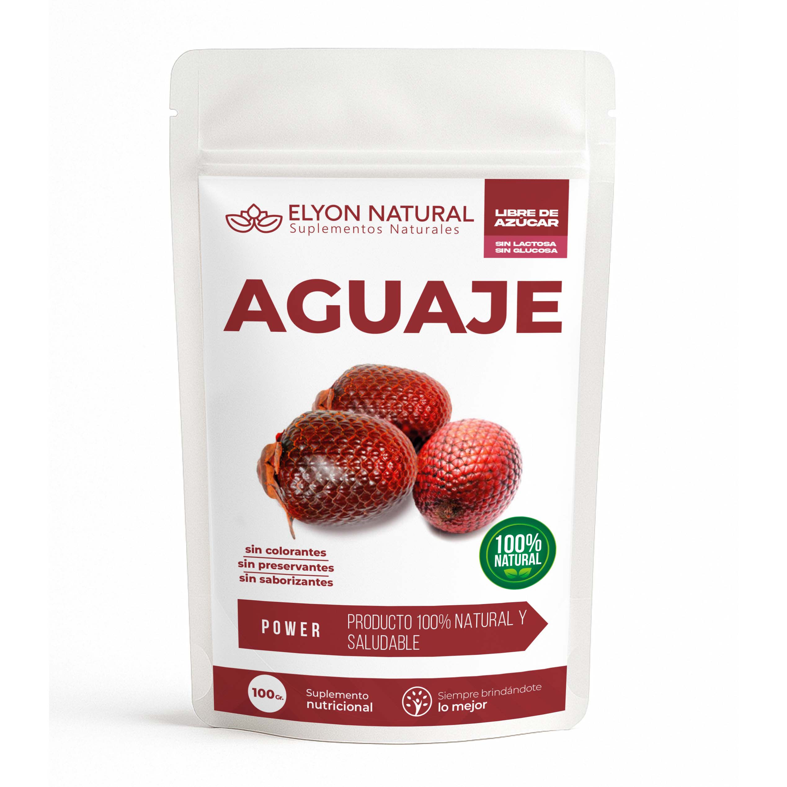 Harina de Aguaje Natural x100g – Fuente de Vitaminas y Antioxidantes Harina de Aguaje 100 g – Superalimento Amazónico con Vitaminas y Antioxidantes - Imagen 1