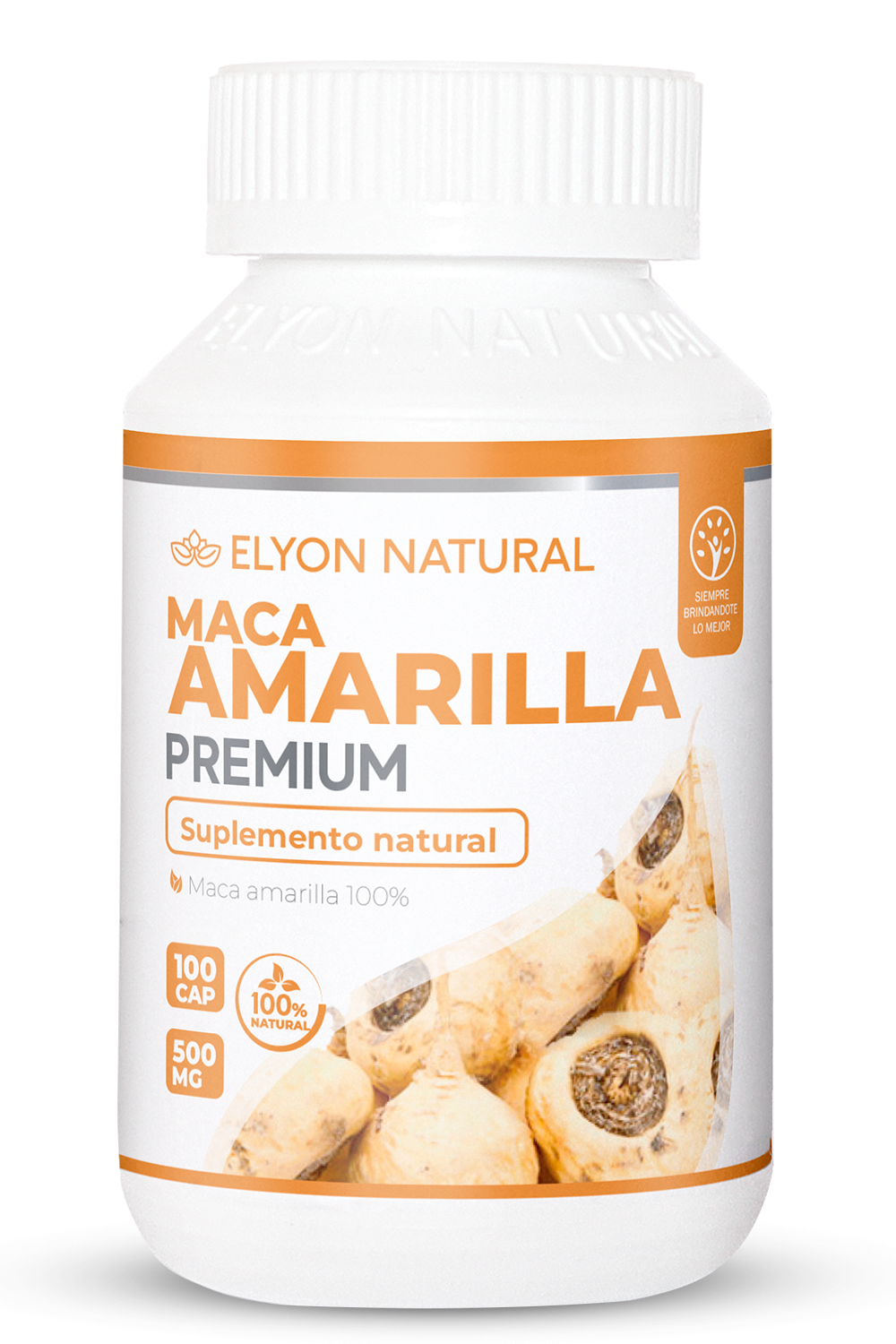 maca-amarilla Maca Amarilla Premium x 100 cápsulas - Imagen 1