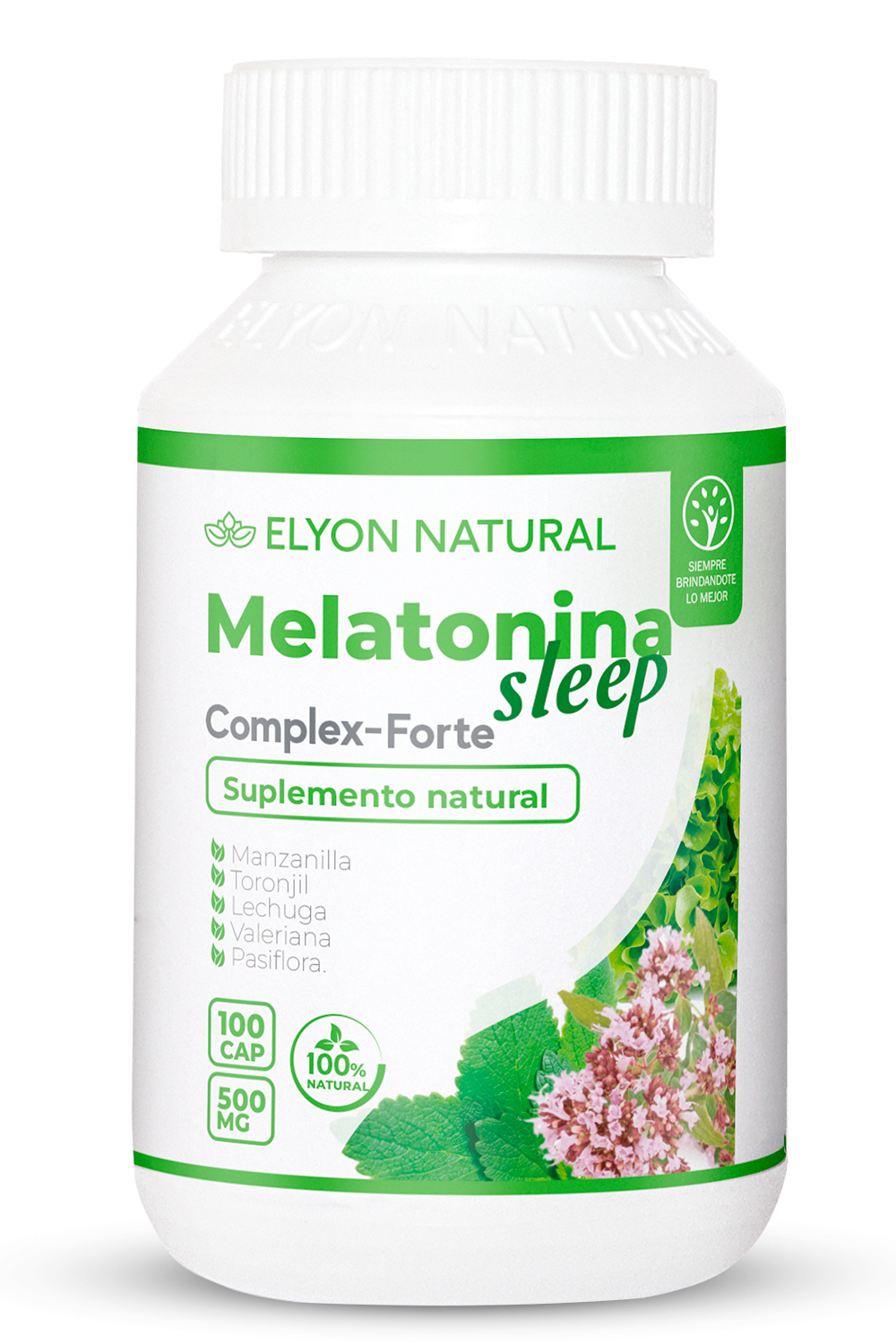 melatonina-sleep Melatonina Sleep Complex Forte x 100 cápsulas - Imagen 1