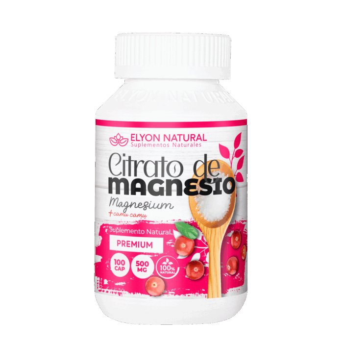 Citrato de Magnesio + Camu camu x 100 cápsulas - Imagen 1