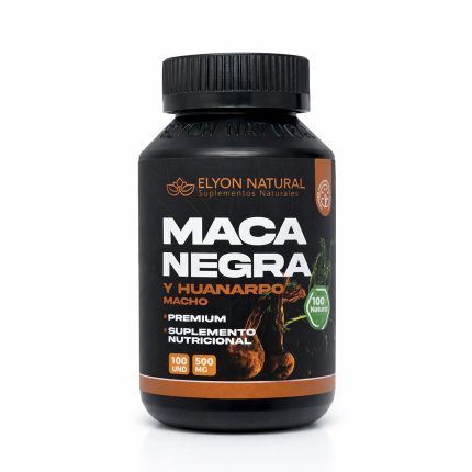 Frasco Maca Negra con Huanarpo Macho – 100unid