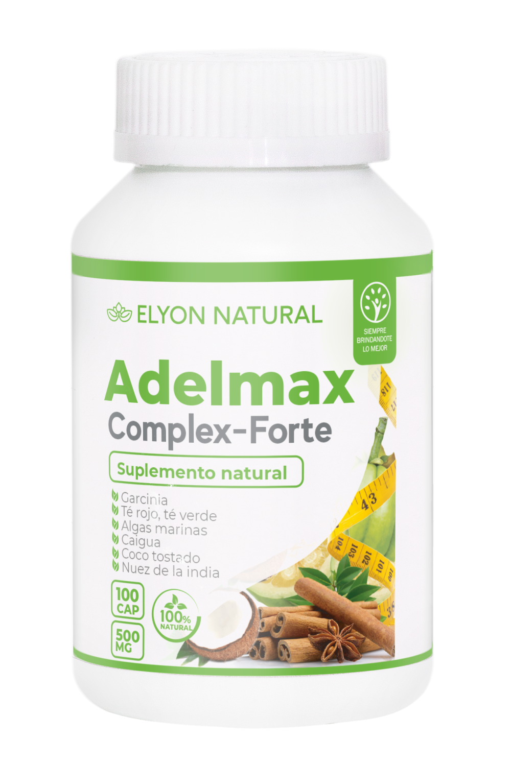 ADELMAX-MOCKUP Aldemax x 100 cápsulas - Imagen 1
