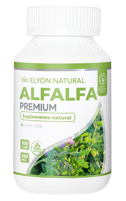 Alfalfa Premium Elyon Natural 100 cápsulas