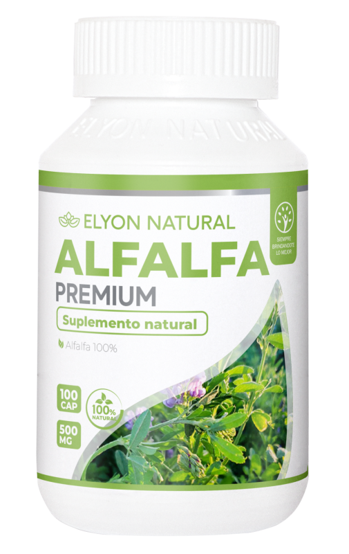 Alfalfa Premium Elyon Natural 100 cápsulas