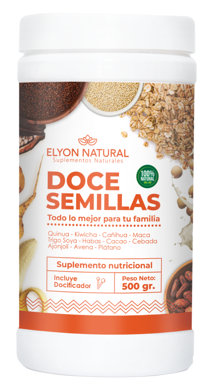 Harina de 12 Semillas 500g con Maca para Desayunos Energéticos