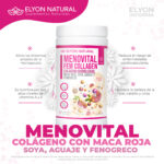 Menovital Fem Collagen – Colágeno Hidrolizado con Maca Roja, Aguaje, Soya y Fenogreco – Frasco 500g | Elyon Natural - Imagen 2
