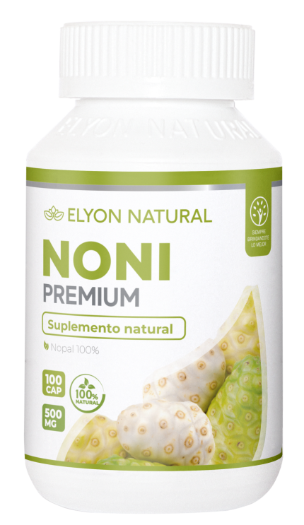 Noni Premium x 100 Cápsulas | Antioxidante Natural & Bienestar Integral | Elyon Natural Perú