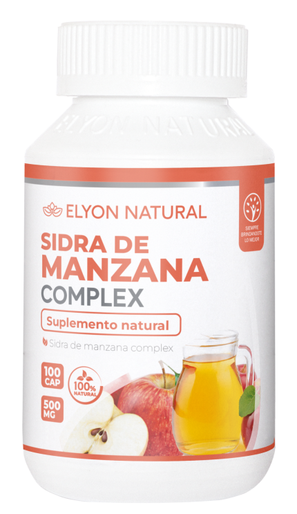 Sidra de Manzana Complex x 100 Cápsulas – Detox, Control de Peso y Digestión Natural | Elyon Natural Perú
