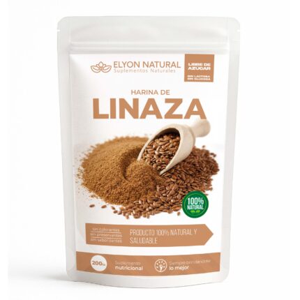 Sobre de Harina de Linaza x200g – Rico en Fibra y Omega 3 para Digestión Saludable