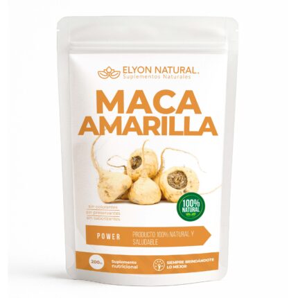 Sobre de Maca Amarilla x200g – Apoyo Natural para Energía y Vitalidad Hormonal