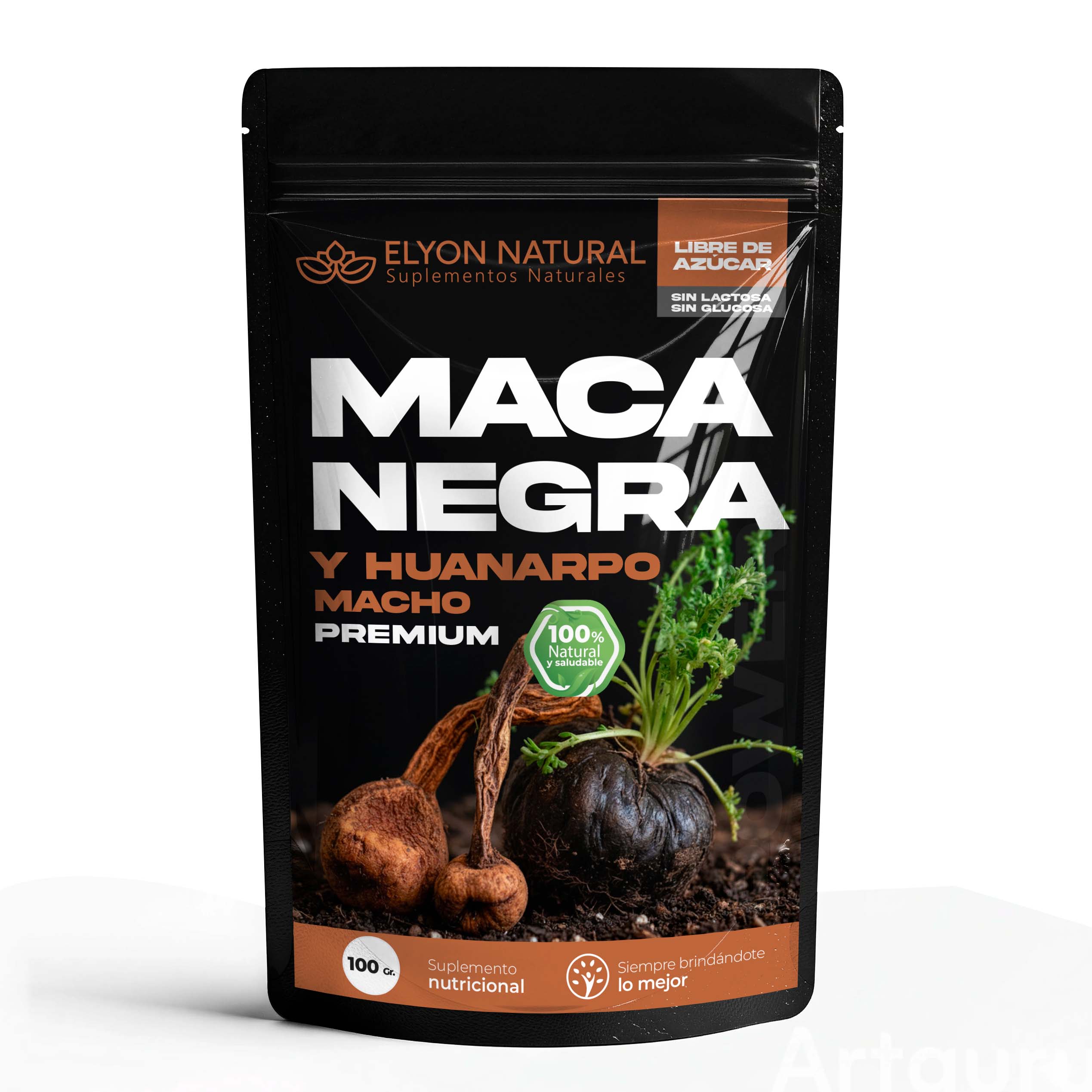 Sobre de Maca Negra con Huanarpo Macho x100g – Energía, Vitalidad y Apoyo Hormonal Sobre de Maca Negra con Huanarpo Macho x100g – Energía, Vitalidad y Apoyo Hormonal - Imagen 1