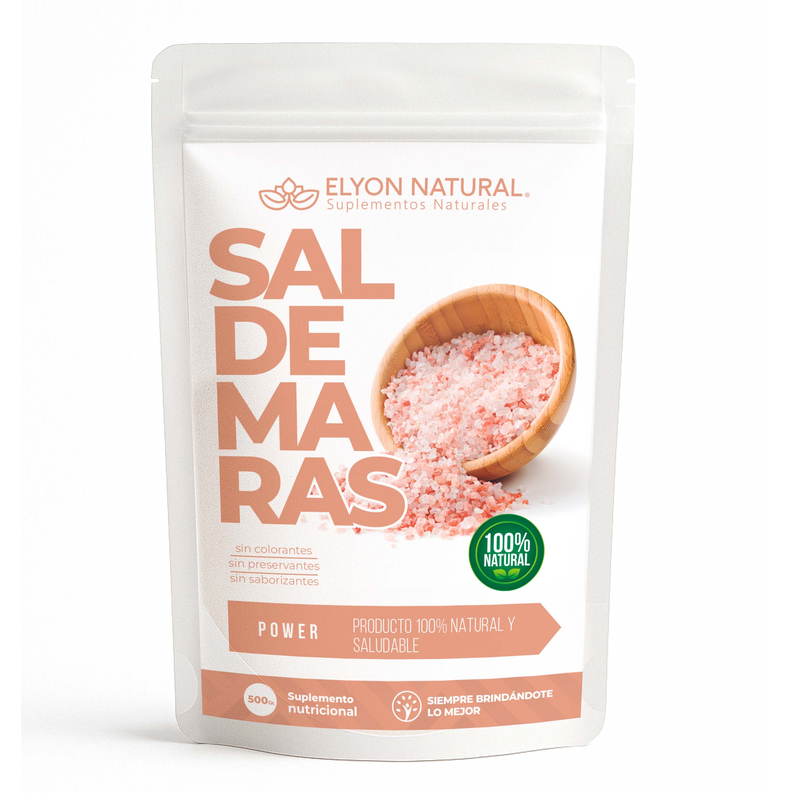 Sobre de Sal Rosada de Maras x500g – Sal Natural Rica en Minerales Sobre de Sal Rosada de Maras x500g – Sal Natural Rica en Minerales - Imagen 1