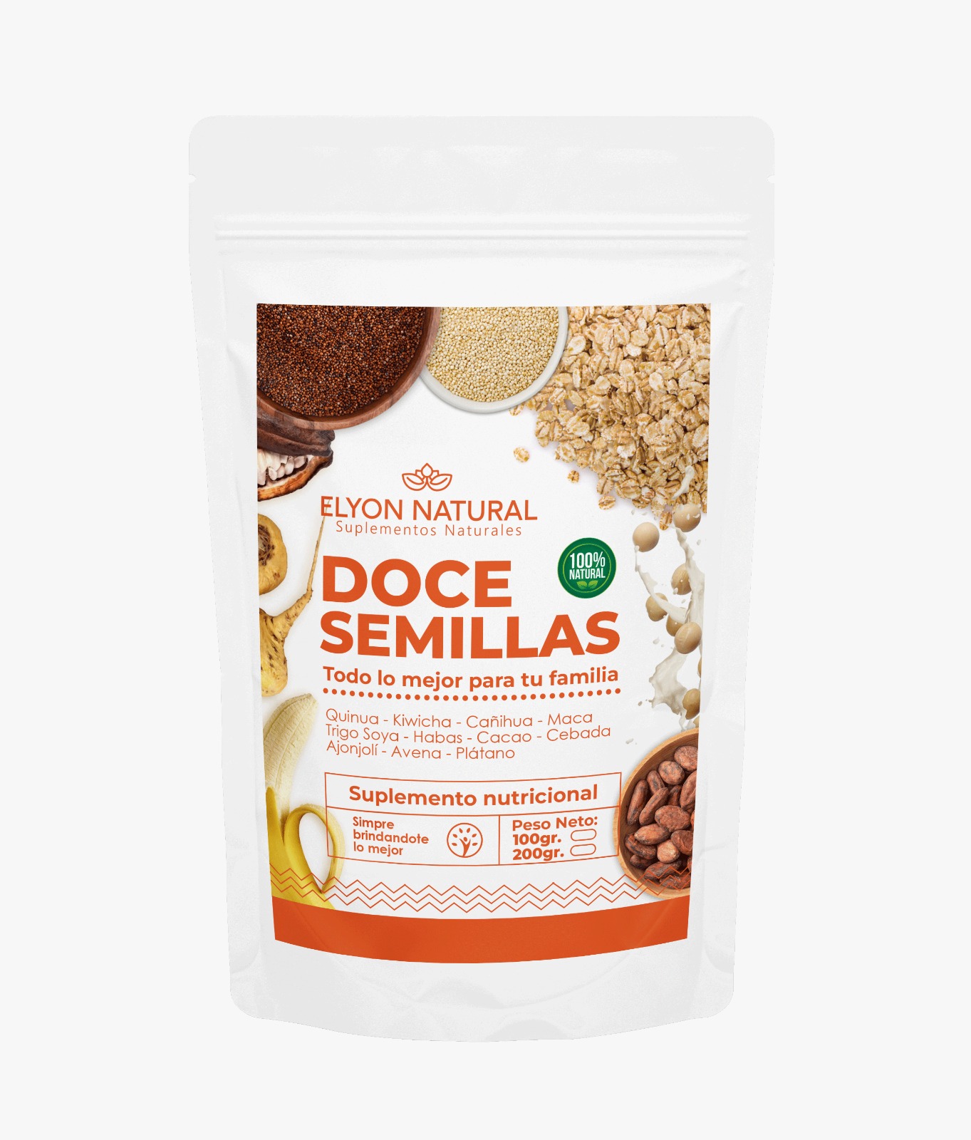 Doce Semillas sobre Doce Semillas en sobre de 200g - Imagen 1