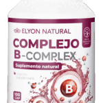 Frasco de Complejo B – Complex Elyon Natural con 100 cápsulas para energía, metabolismo y sistema nervioso.