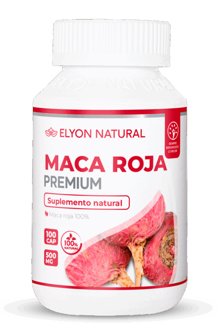 Maca Roja Premium Complex | Vitalidad Hormonal y Energía Natural | Elyon Natural x 100 cápsulas
