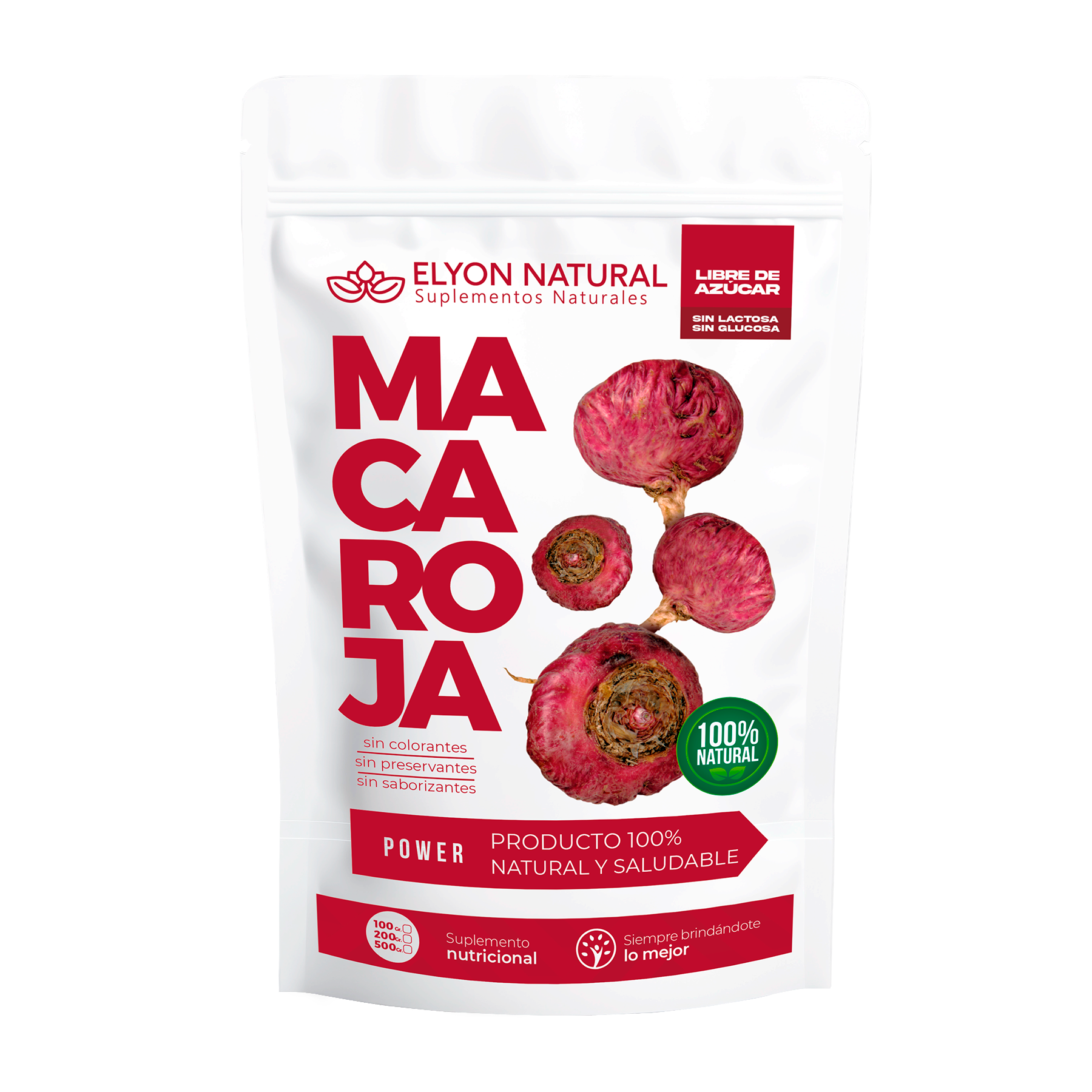 maca roja Maca Roja en sobre de 200g - Imagen 1