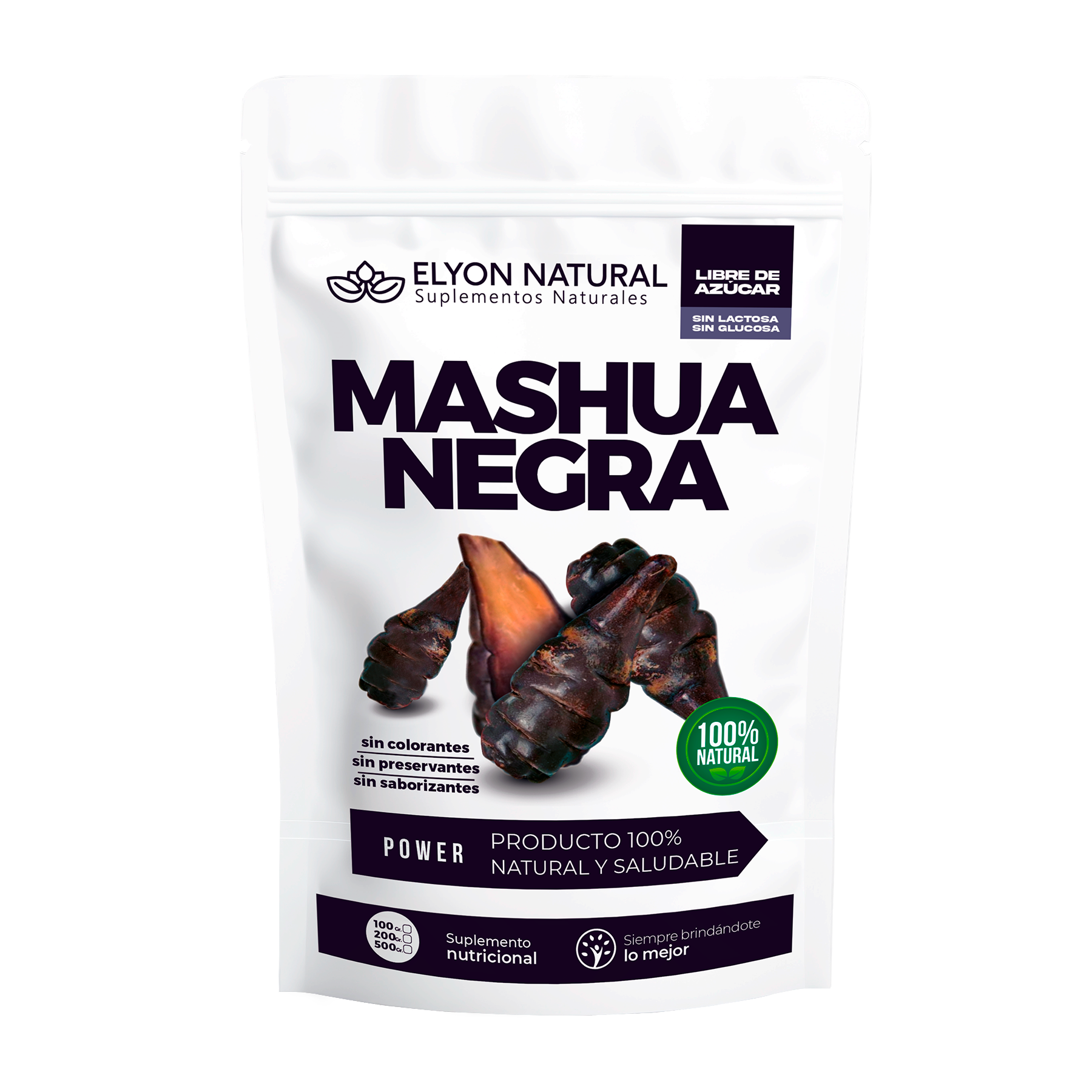 mashua negra Mashua Negra en sobre de 200g - Imagen 1