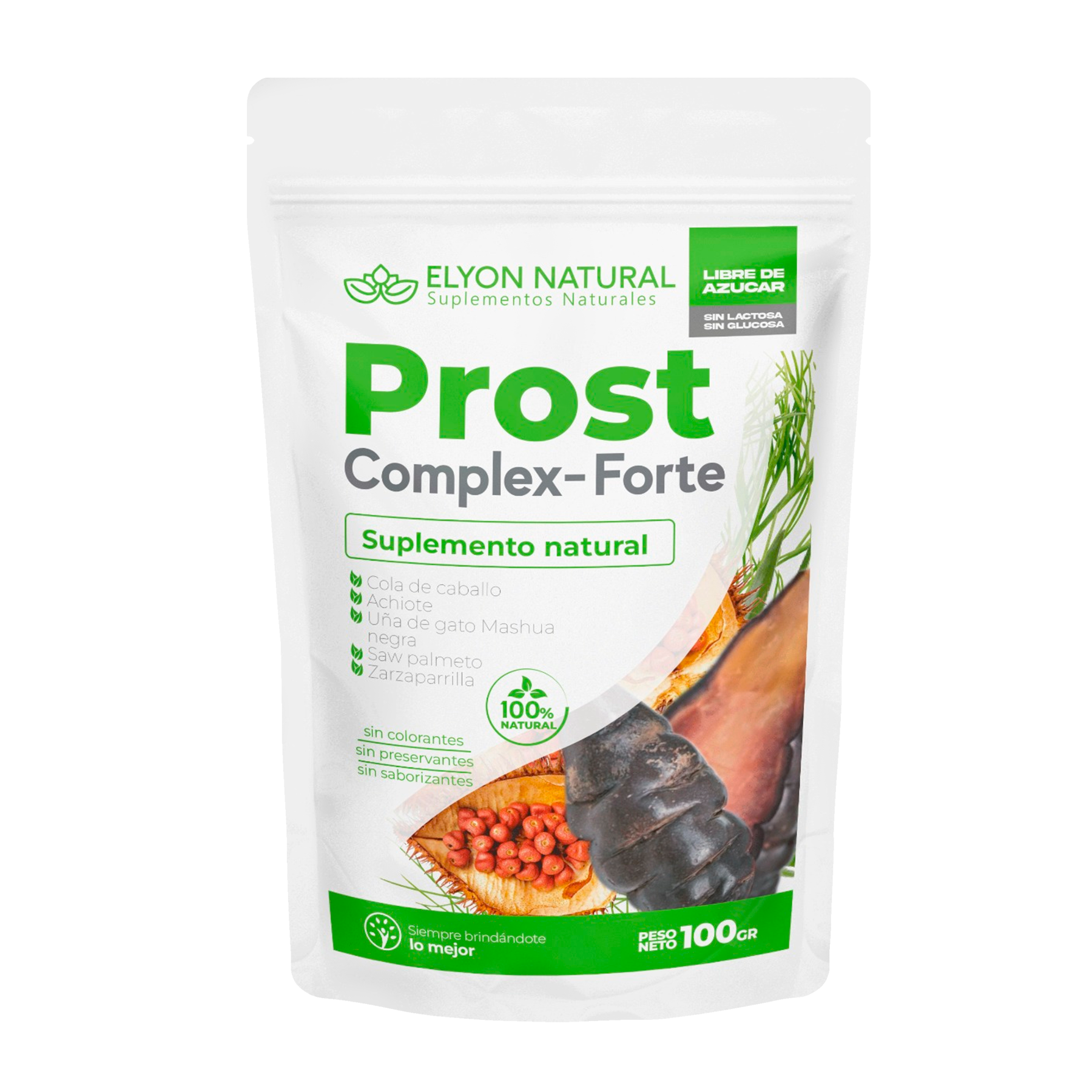 prost Prost en sobre de 100g con Saw Palmetto y Achiote - Imagen 1