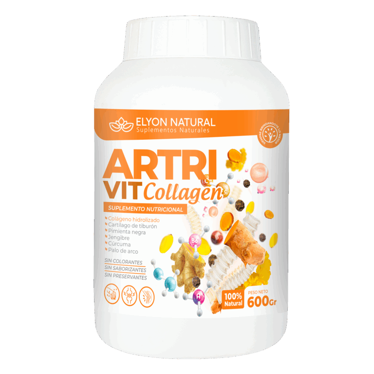 colágeno tiburón y jengibre Elyon