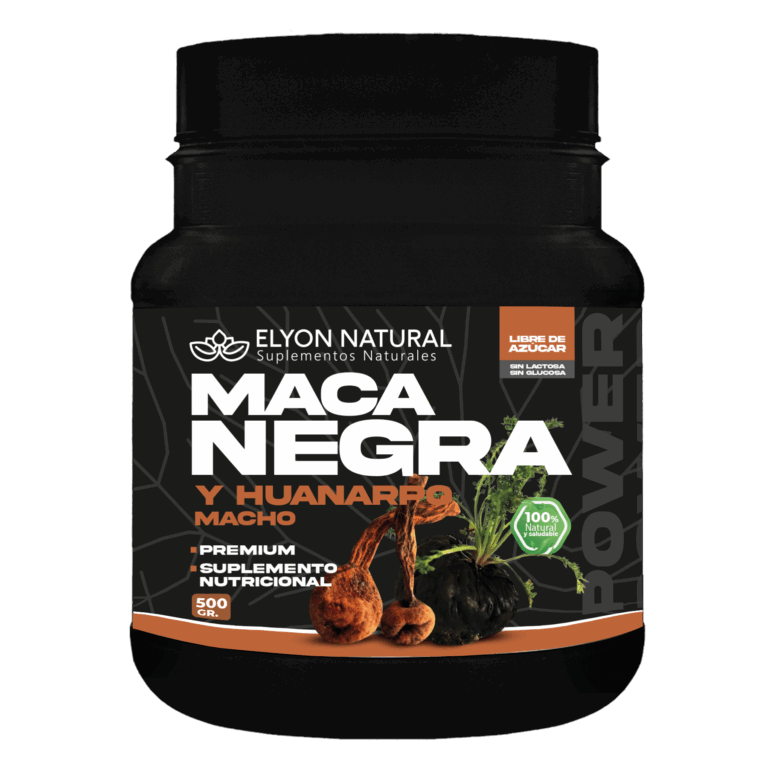 Maca Negra + Huanarpo Macho 500g Elyon – Potencia y energía masculina