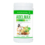 Adelmax Polvo (500g): Quemador de Grasa y Saciante Natural | Garcinia, Té Verde, Caigua y Fibra.