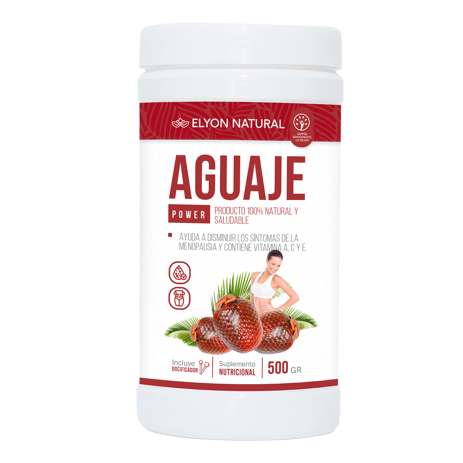 aguaje 500g Aguaje  (500g): Equilibrio Hormonal Femenino, Fuente de Fitoestrógenos y Belleza Natural. - Imagen 1