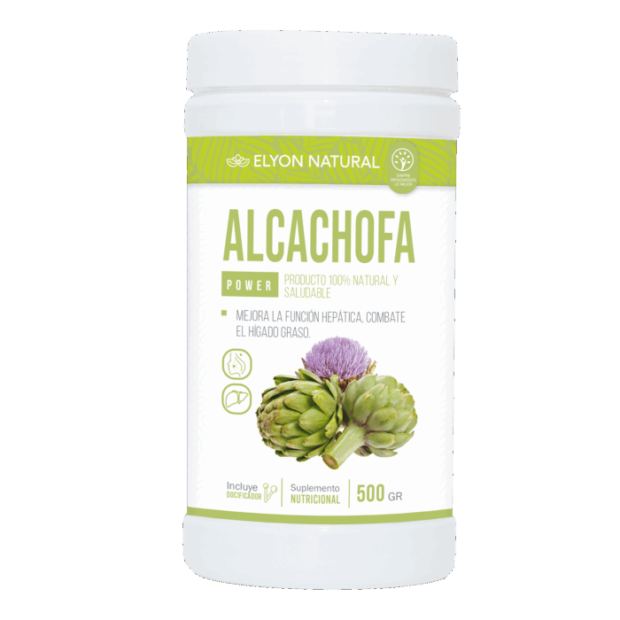 Alcachofa en Polvo Gran Formato 500g: Hepatoprotector, Desintoxicación Profunda y Control de Colesterol. - Imagen 1