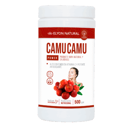 Camu Camu Puro en Polvo 500g: Máxima Vitamina C Natural, Refuerzo Inmune Concentrado y Piel Radiante.