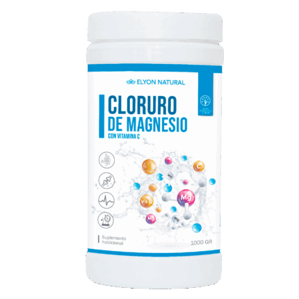 Cloruro de Magnesio y Vitamina C Polvo 1kilo: Vitalidad, Huesos Fuertes e Inmunidad.