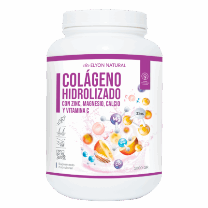 colágeno hidrolizado calcio zinc magnesio vitamina C Elyon Natural 1kg