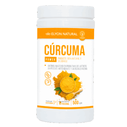 Cúrcuma en Polvo 500g – Superalimento Antiinflamatorio Natural