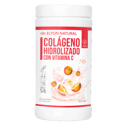 frasco colágeno hidrolizado camu camu 500g Elyon Natural