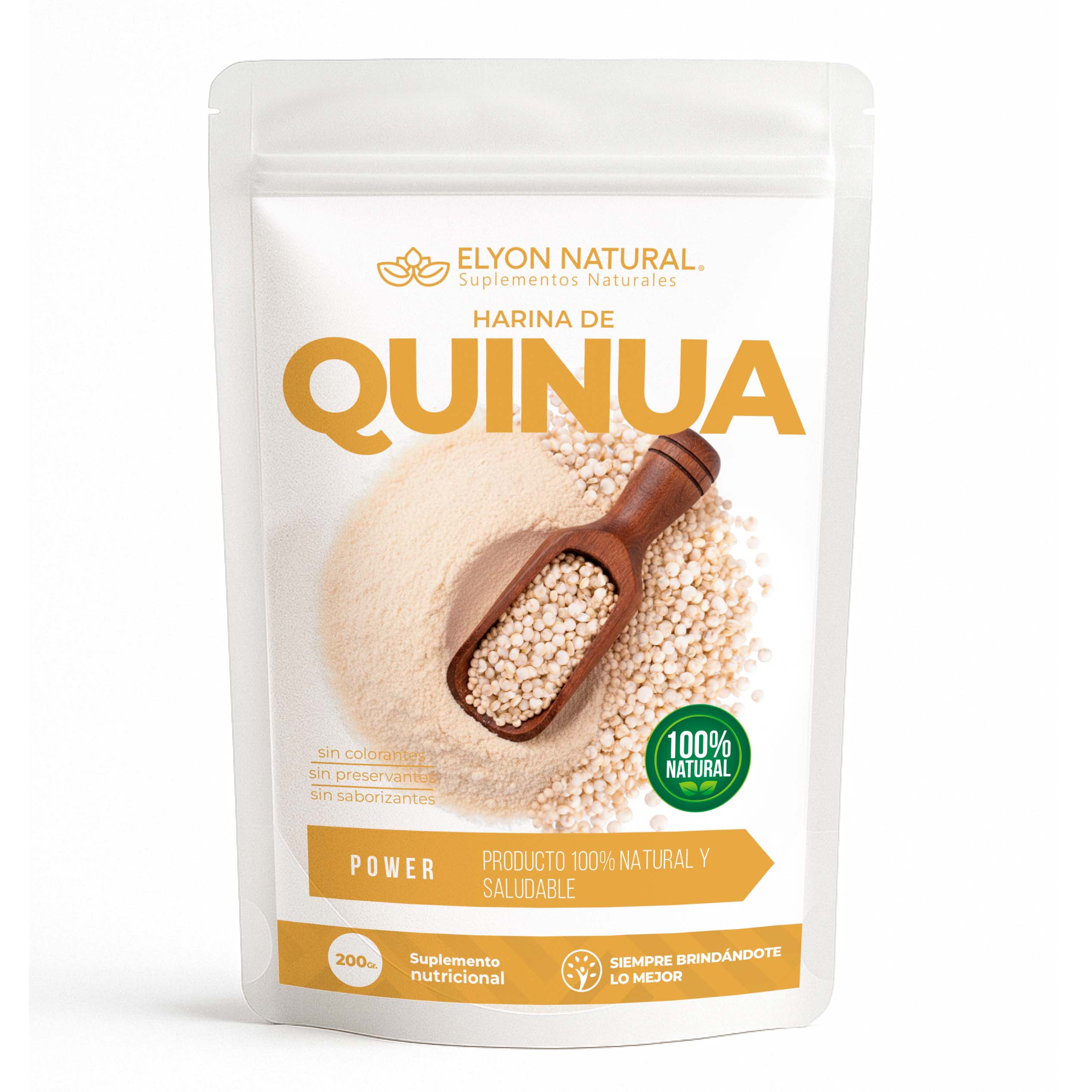 Sobre de Harina de Quinua x200g – Rica en Proteínas y Fibra para Recetas Saludables Sobre de Harina de Quinua x200g – Rica en Proteínas y Fibra para Recetas Saludables - Imagen 1