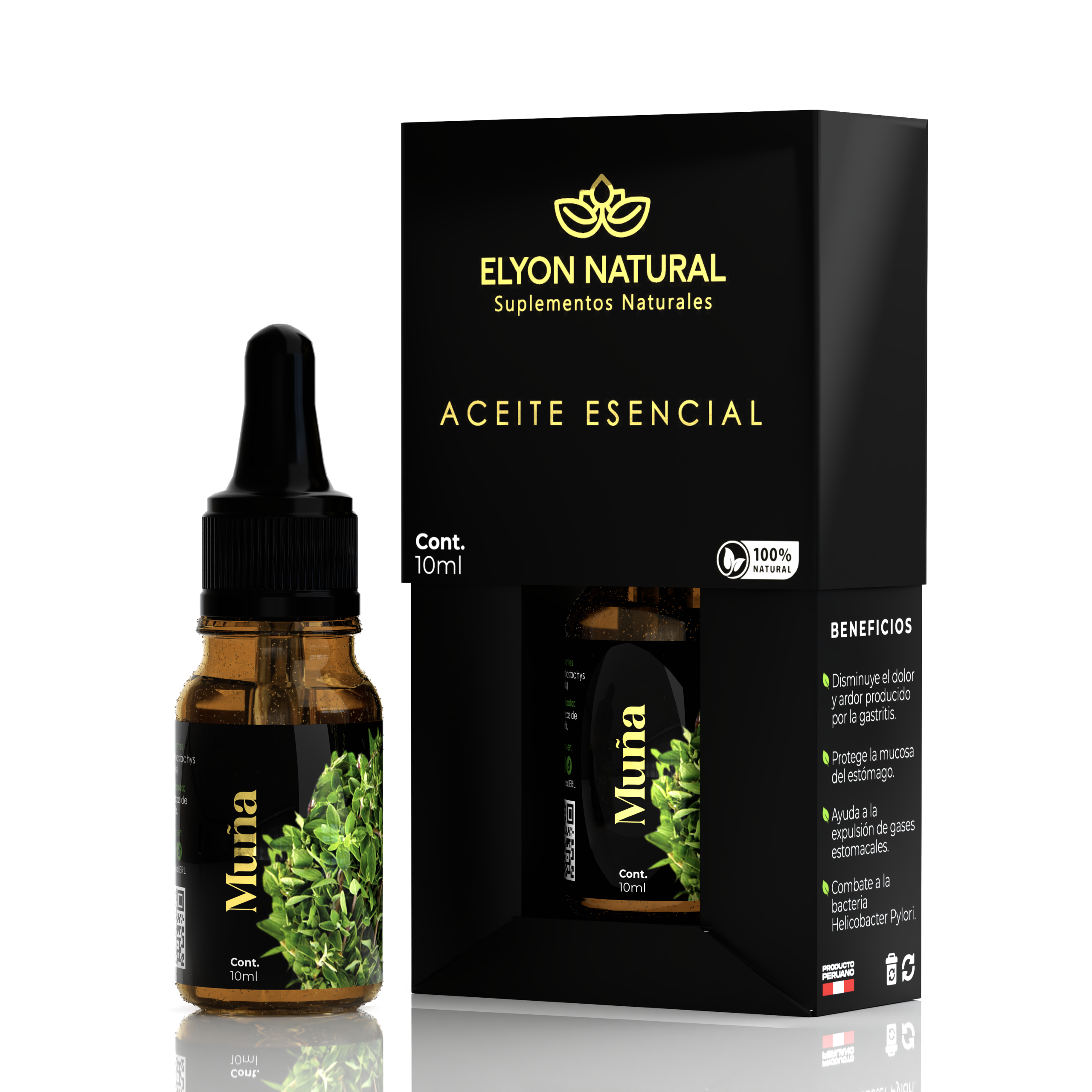 muña Aceite Esencial de Muña 10mL - Imagen 1