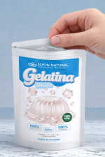 Gelatina Sin Sabor Bovina en Polvo 200g en Perú | Elyon Natural - Imagen 5