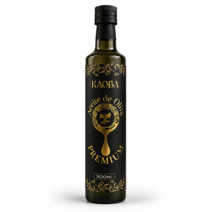Aceite de Oliva PREMIUM 500ml | Acidez Ultra Baja 0.2% – Uso Gourmet