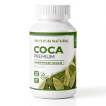 Coca Premium x 100 Cápsulas | Energía Natural y Vitalidad Andina | Elyon Natural Perú