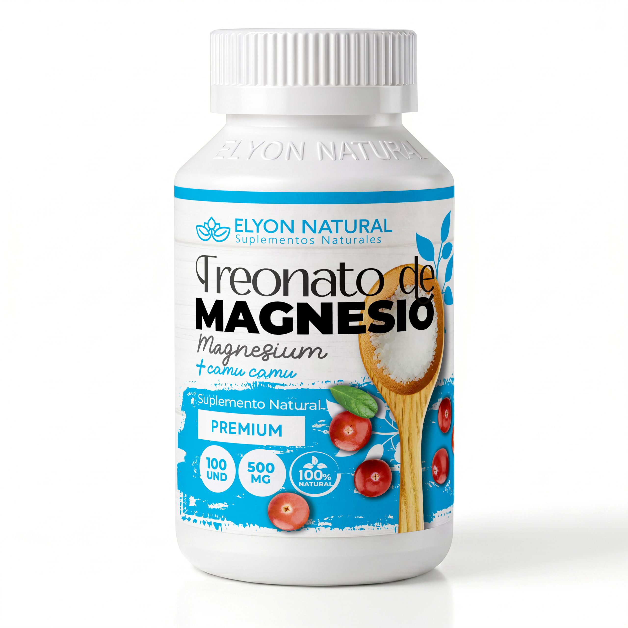 capsula treonato de magnesiox100 Treonato de Magnesio + Camu Camu x 100 Cápsulas - Imagen 1
