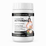 Carbón Activado de Coco Complex Elyon Natural | Alivio Digestivo Premium (200g)