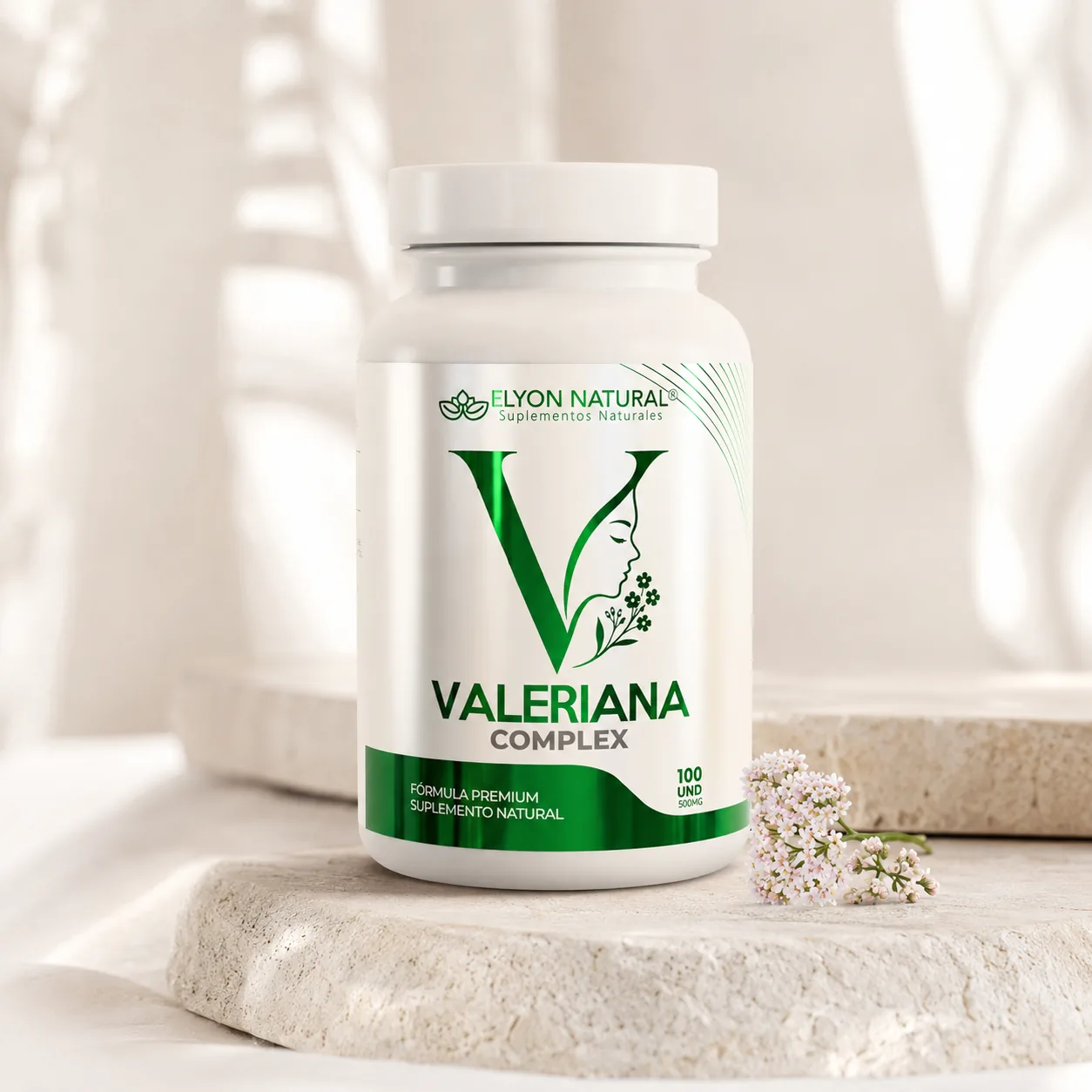 Valeriana Complex x 100 Cápsulas | Elyon Natural Perú