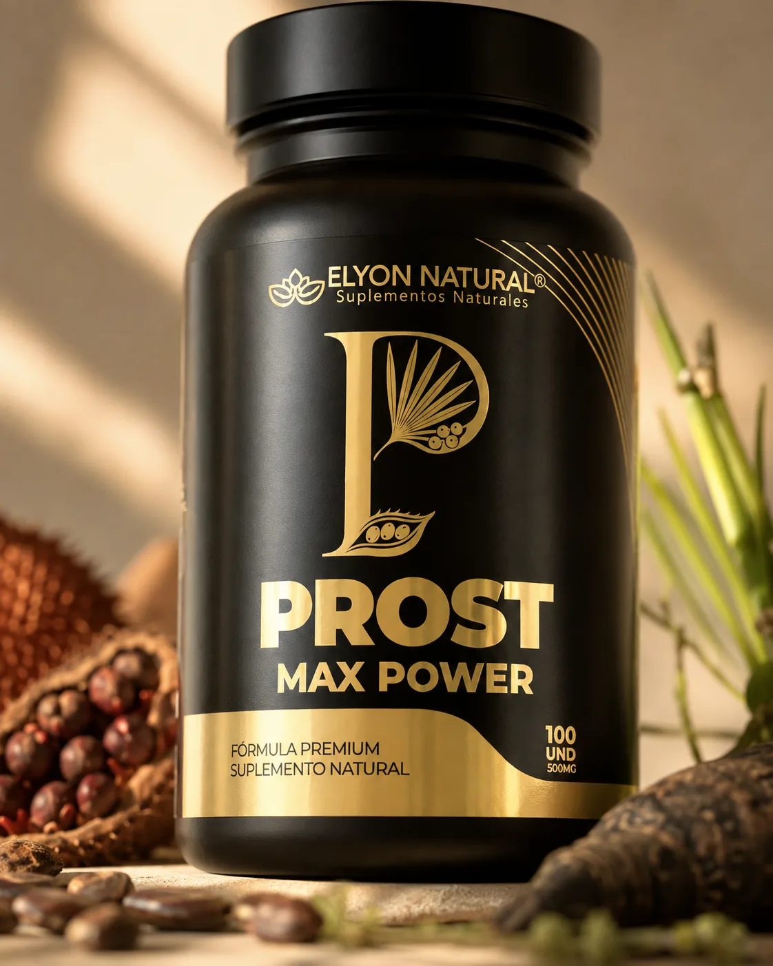 Prost Max Power x 100 Cápsulas – Salud Prostática, Vitalidad Masculina y Bienestar Urinario | Elyon Natural Perú, imagen 3