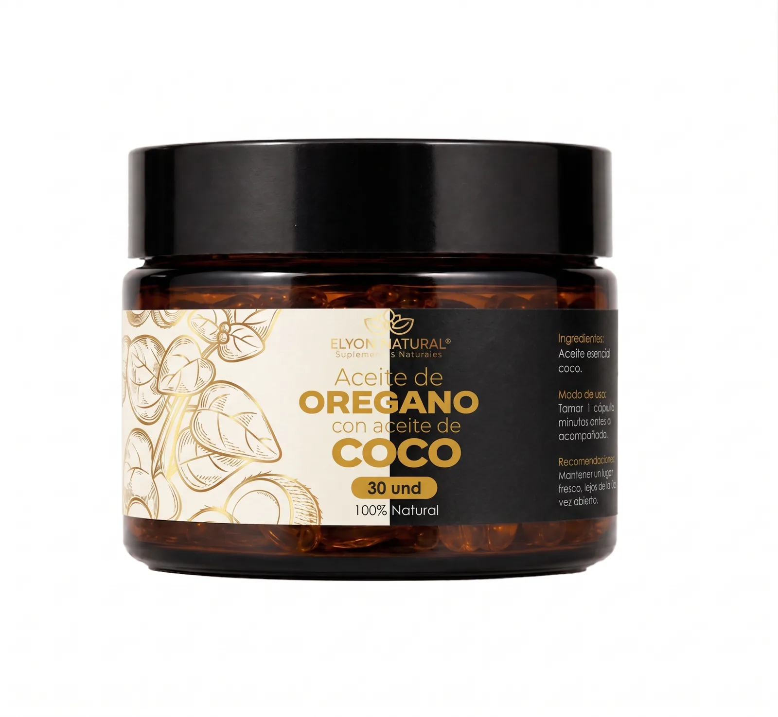 Aceite de Orégano + Coco