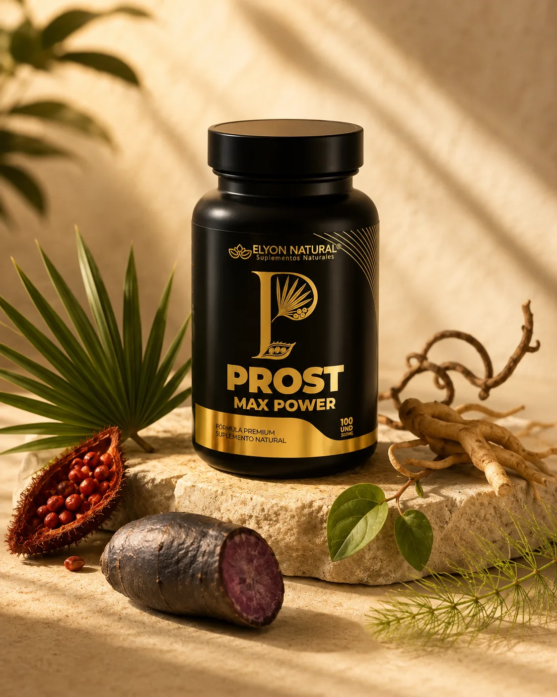 Prost Max Power x 100 Cápsulas – Salud Prostática, Vitalidad Masculina y Bienestar Urinario | Elyon Natural Perú, imagen 4